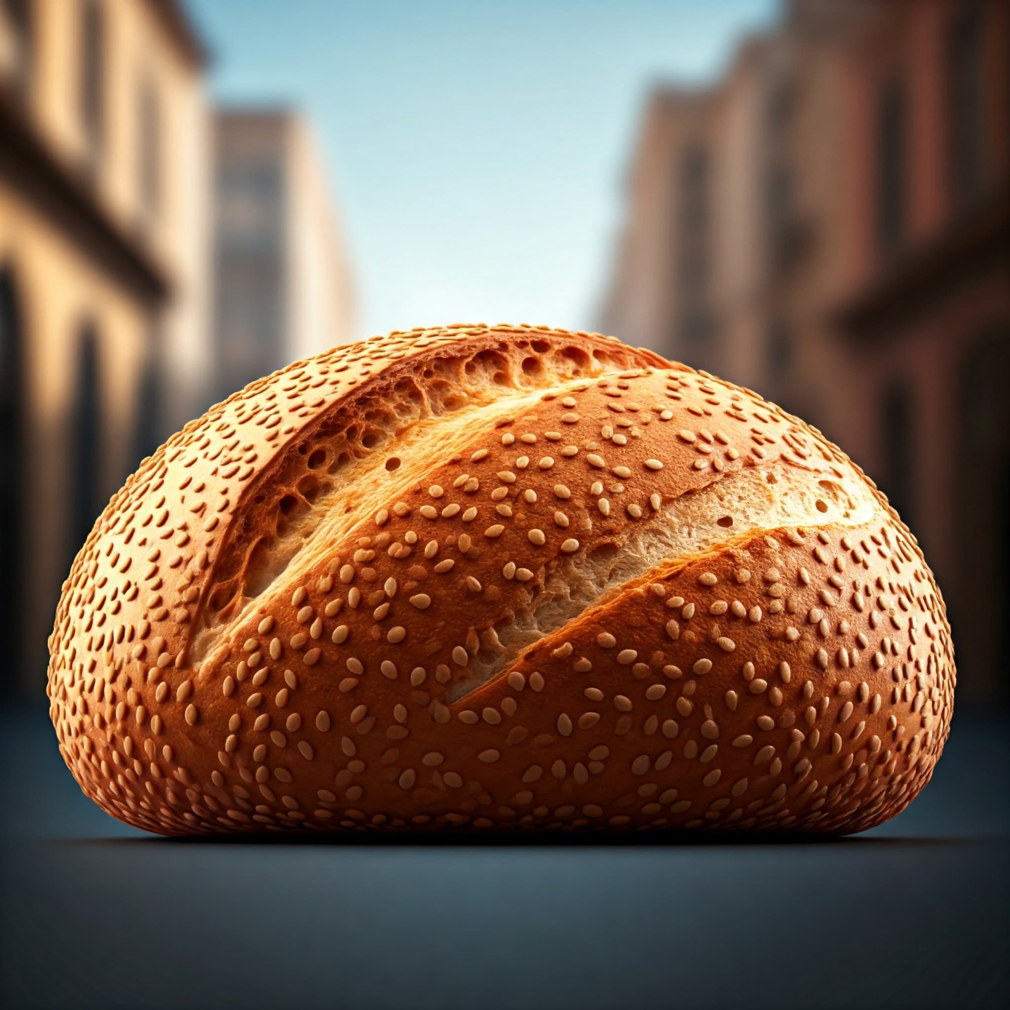 Sesame bread (AI-generated Image)