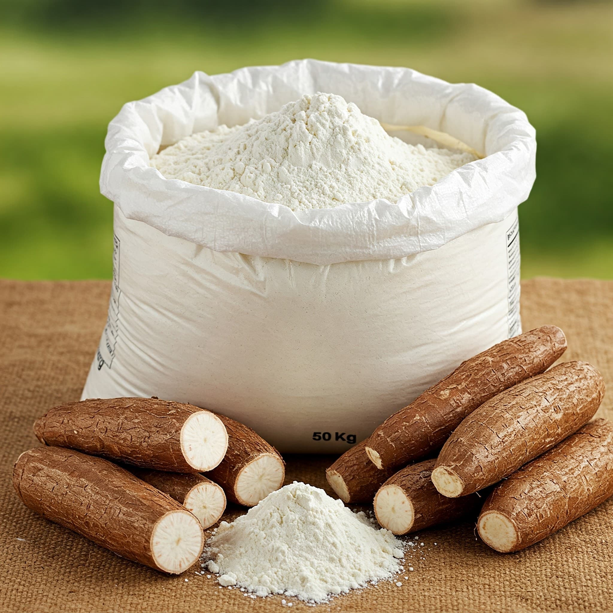 A bag of cassava flour (credit: Deko Group / Adalidda / Public Domain)